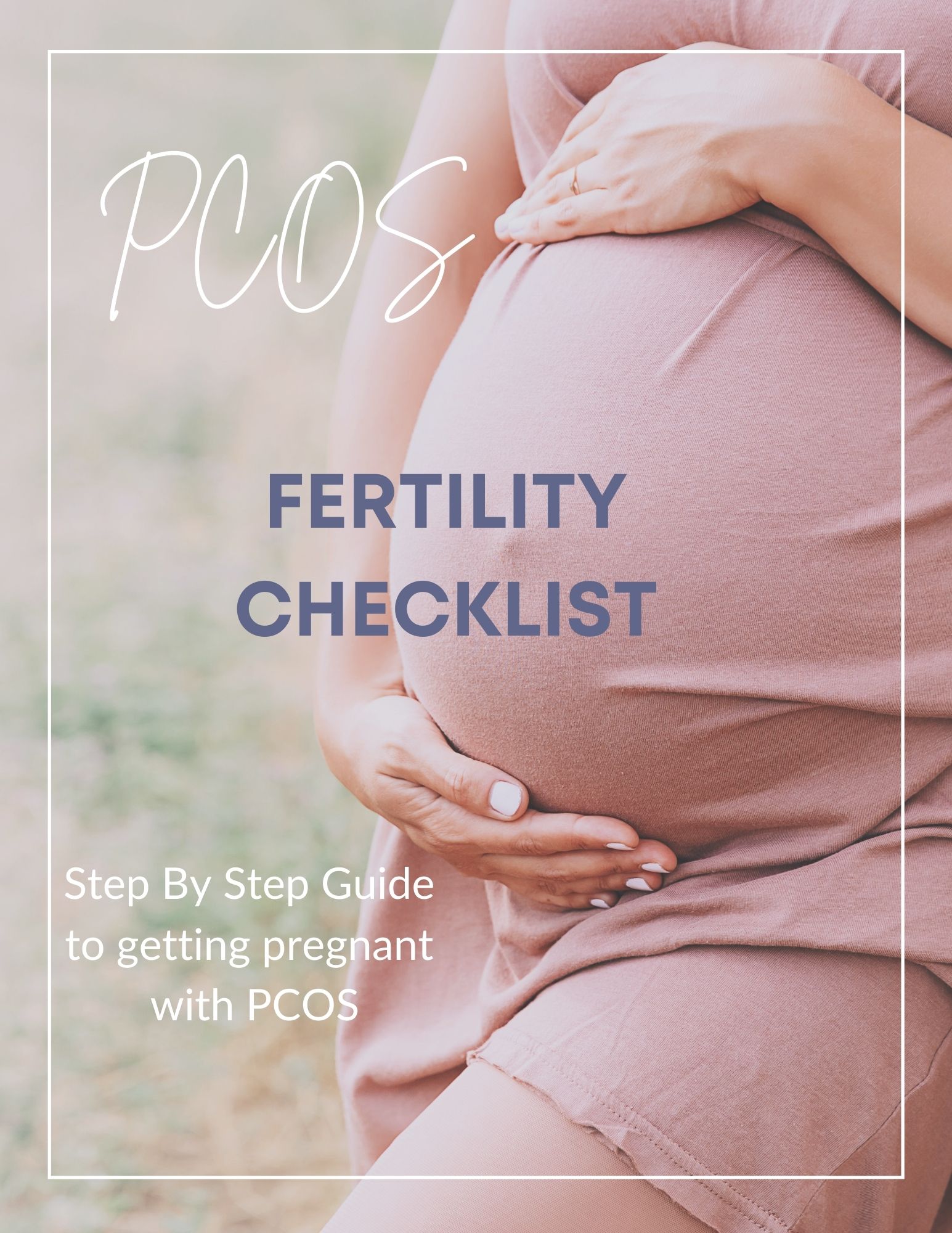 pcos fertility checklist cover