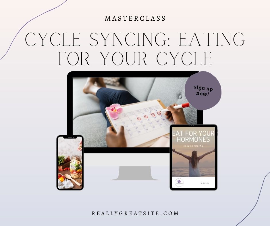 Eat For Your Hormones: Cycle Syncing